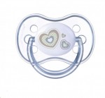 Соска-пустышка силиконовая, Canpol babies (Канпол бебиз) 1 шт арт. 22/563 (210410049) Ньюборн беби круглая 6-18 мес цвет в ассортименте