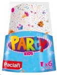 Стакан бумажный, Paclan (Паклан) 250 мл 6 шт арт. 430120 Пати Кидс с рисунком