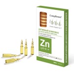 Комплекс для волос, Compliment (Комплимент) 5 мл 8 шт Цинк плюс активный двойного действия от перхоти