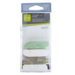 Спонжи, QVS (КВС) 4 шт арт. 10-1412 для макияжа на основе каучука