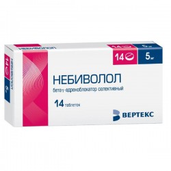 Небиволол-Вертекс табл. 5 мг 28 шт.