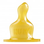 Соска латексная, Nuk (Нук) 1 шт арт. 10713147 средний поток для молока 6-18 мес