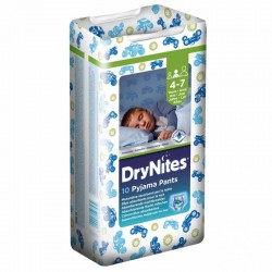 Подгузники-трусики для мальчиков 10 шт. Huggies драй найтс 4-7 лет 9-15 кг