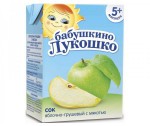 Сок, Бабушкино лукошко 200 мл яблоко груша с мякотью с 5 мес тетрапак