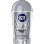 Дезодорант-антиперспирант для мужчин, Nivea (Нивея) 40 мл Серебряная защита стик