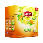 Чай черный, Lipton (Липтон) фильтр-пакет 1.8 г 20 шт с цедрой цитрусовых