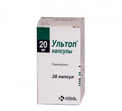 Ультоп капс. кишечнораств. 10 мг 14 шт.