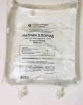 Натрия хлорид, раствор для инфузий 0.9% 3000 мл 1 шт контейнеры